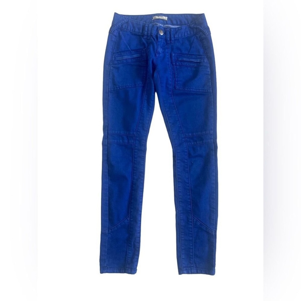 Women’s Blue Slim Utility Jeans